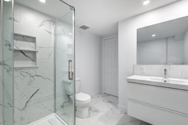 Basement Bathroom Installation in South Lyon